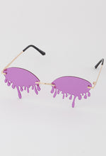 Load image into Gallery viewer, DRIPtastic Sunglasses (Red, Yellow, Black, Blue, Pink, or Purple)
